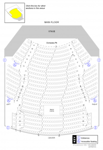 Seating Chart – Marion Cultural and Civic Center – City of Marion